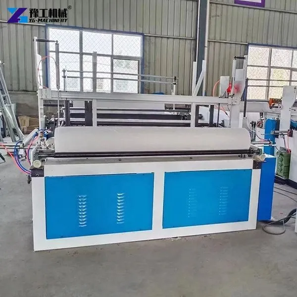 Paper Roll Rewinding Machine