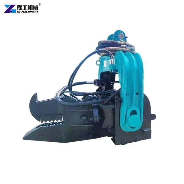 Vibratory Pile Driver For Excavator